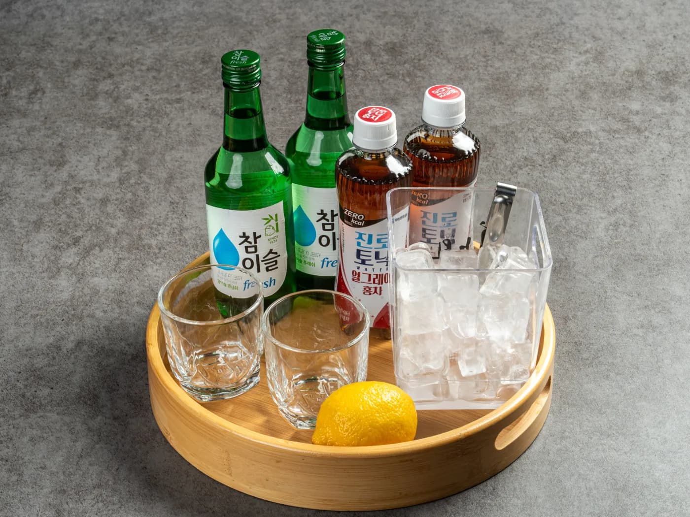 소주 토닉 세트